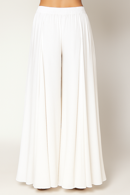 Sharara Pants with Belted Waist